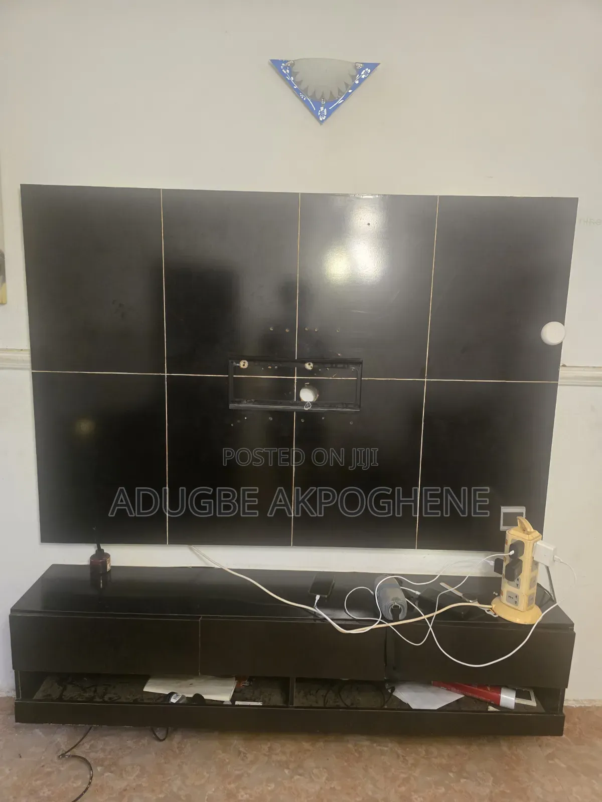 TV Console With Led Lights