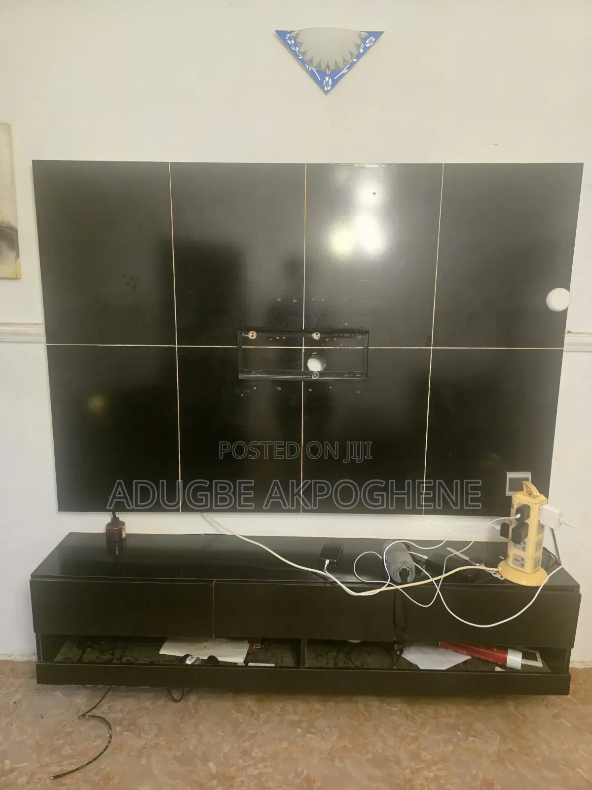 TV Console With Led Lights