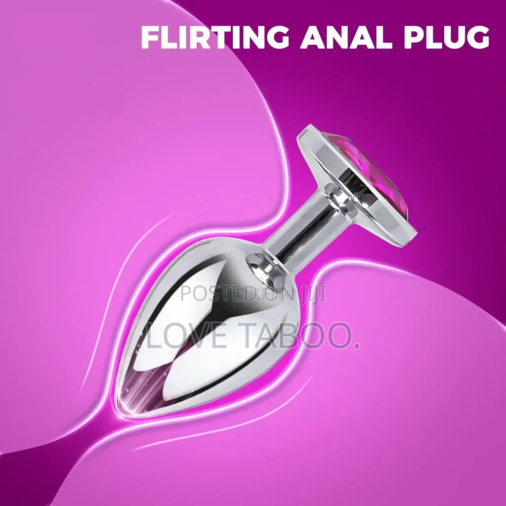 Silver Butt Plugs Set