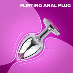 Silver Butt Plugs Set