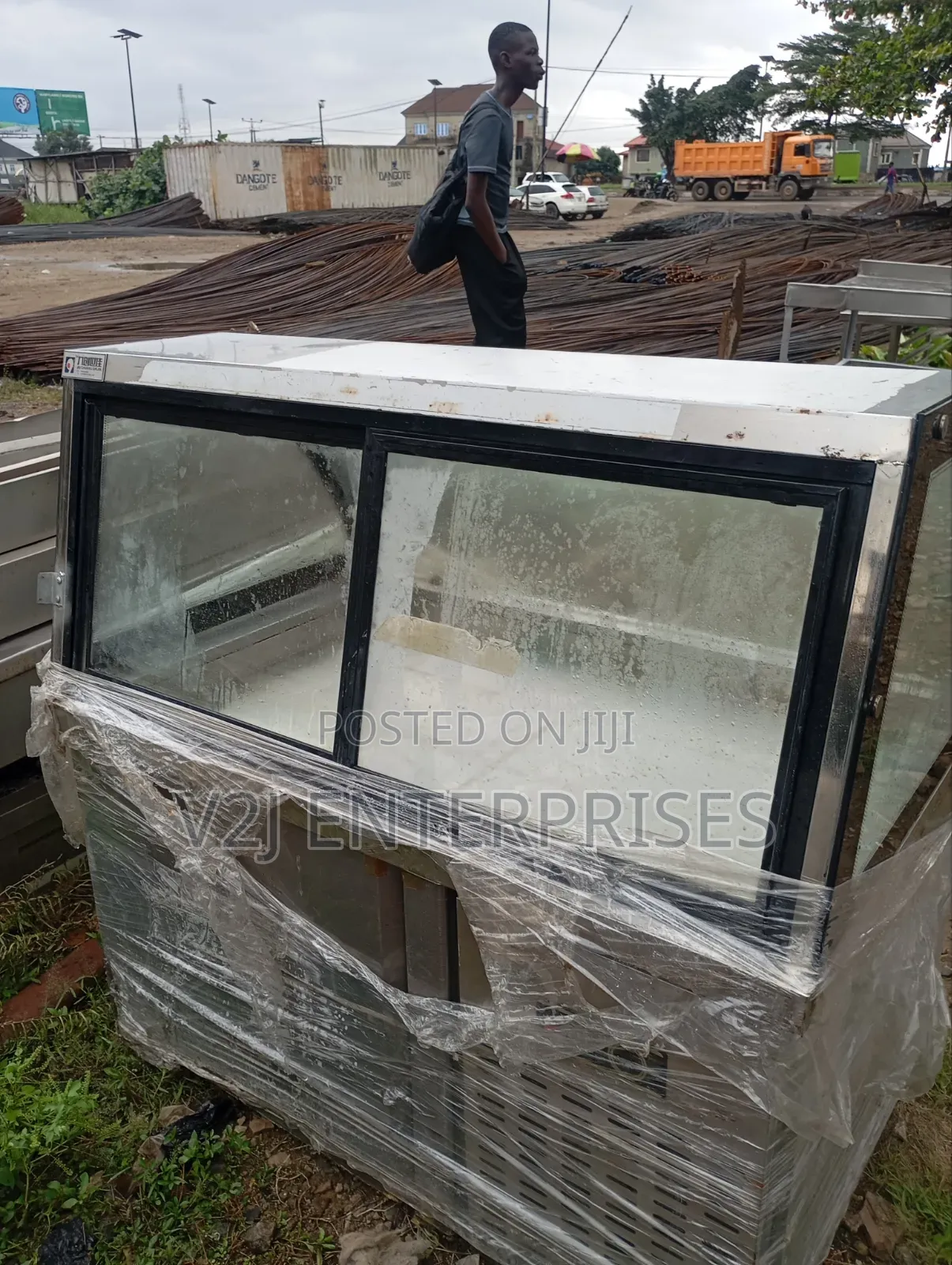 Double Chamber Display Chiller