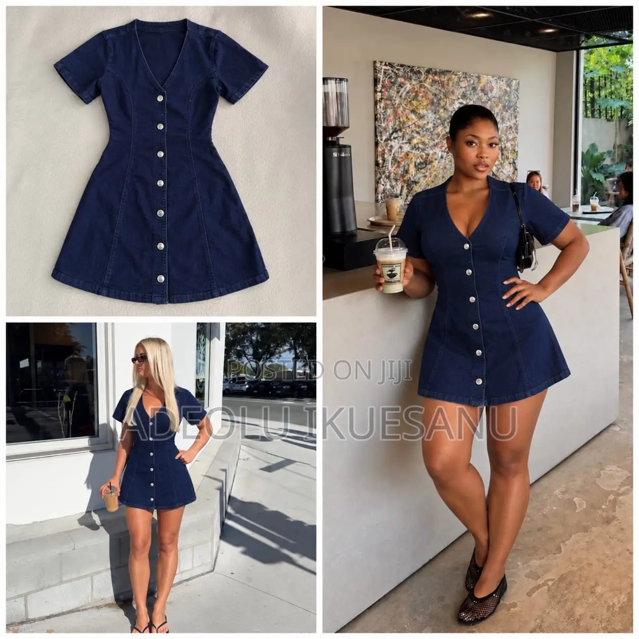 Classic Denim Gown
