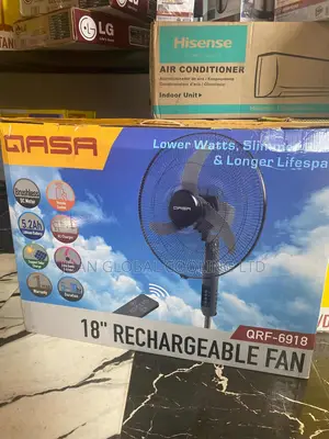 18" Rechargeable Fan QRF - 6918