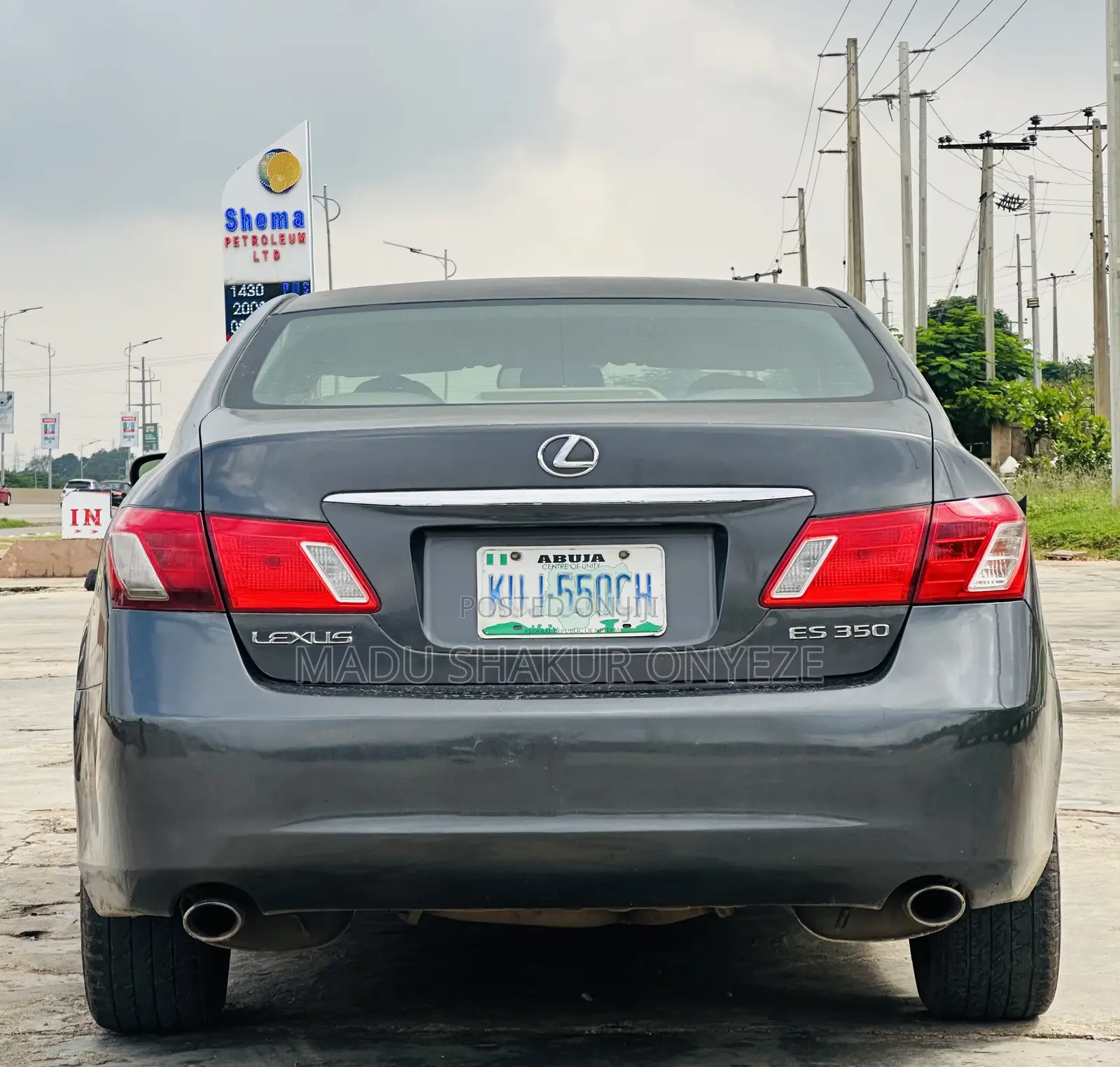 Lexus ES 350 2008 Gray