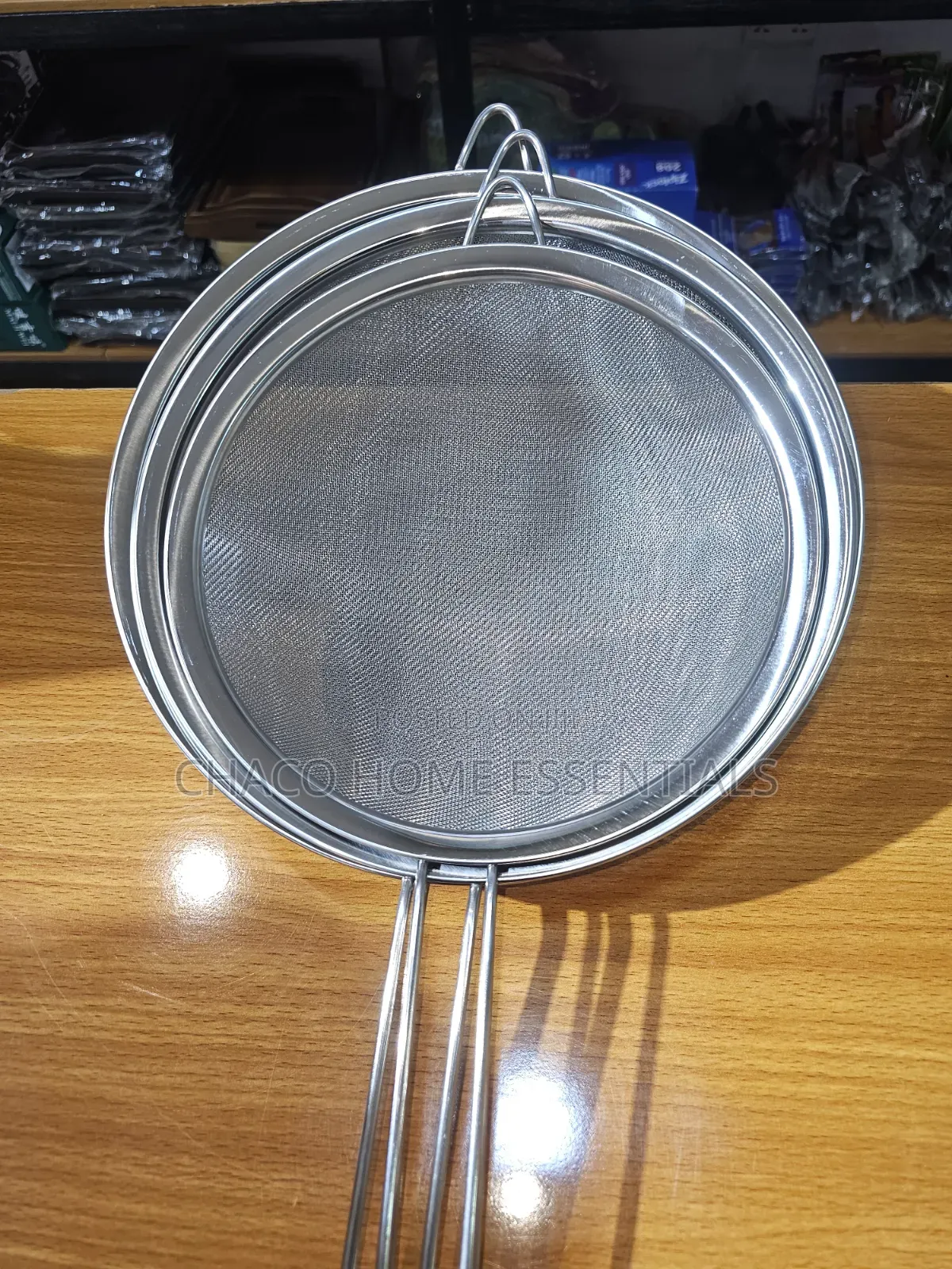 Stainless Steel Fine Mesh Kitchen Strainer