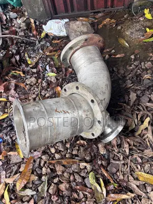 8" X 3" Flanged Stainless Steel Pipe Elbow Spool (316L)