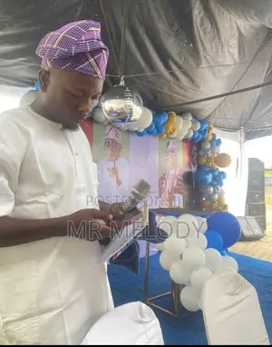 Mc Melody H the Time Conscious Emcee in Lagos