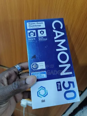 New Tecno Camon 50 Pro 256 GB Orange