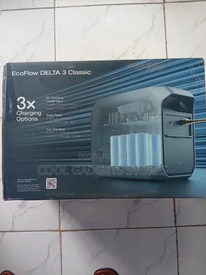 Ecoflow Delta 3 Classic Portable Power Station,1024Wh, 1800W AC Output