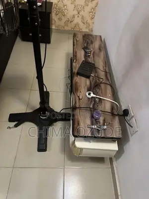 Marble Top TV Console