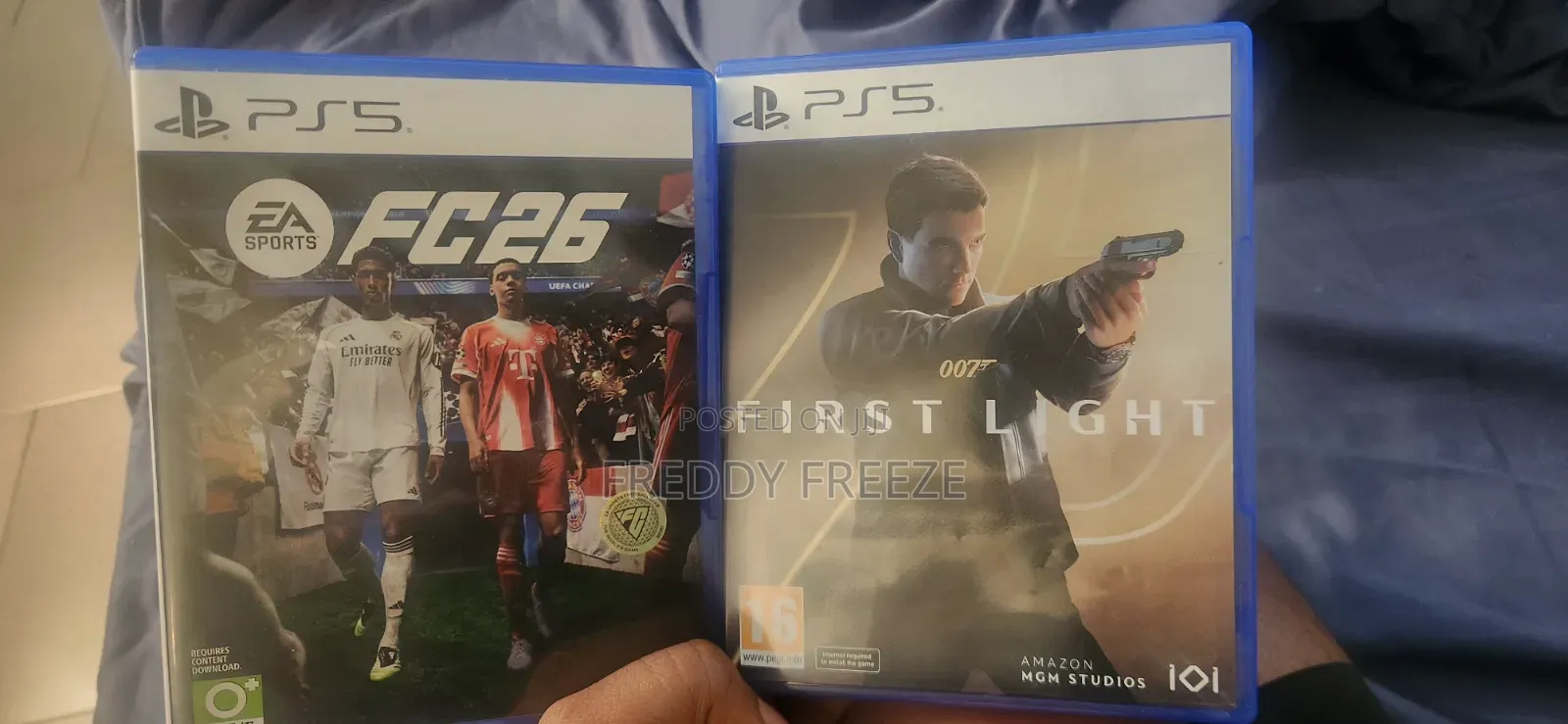 Fc26 + 007 First Light. (Ps5)