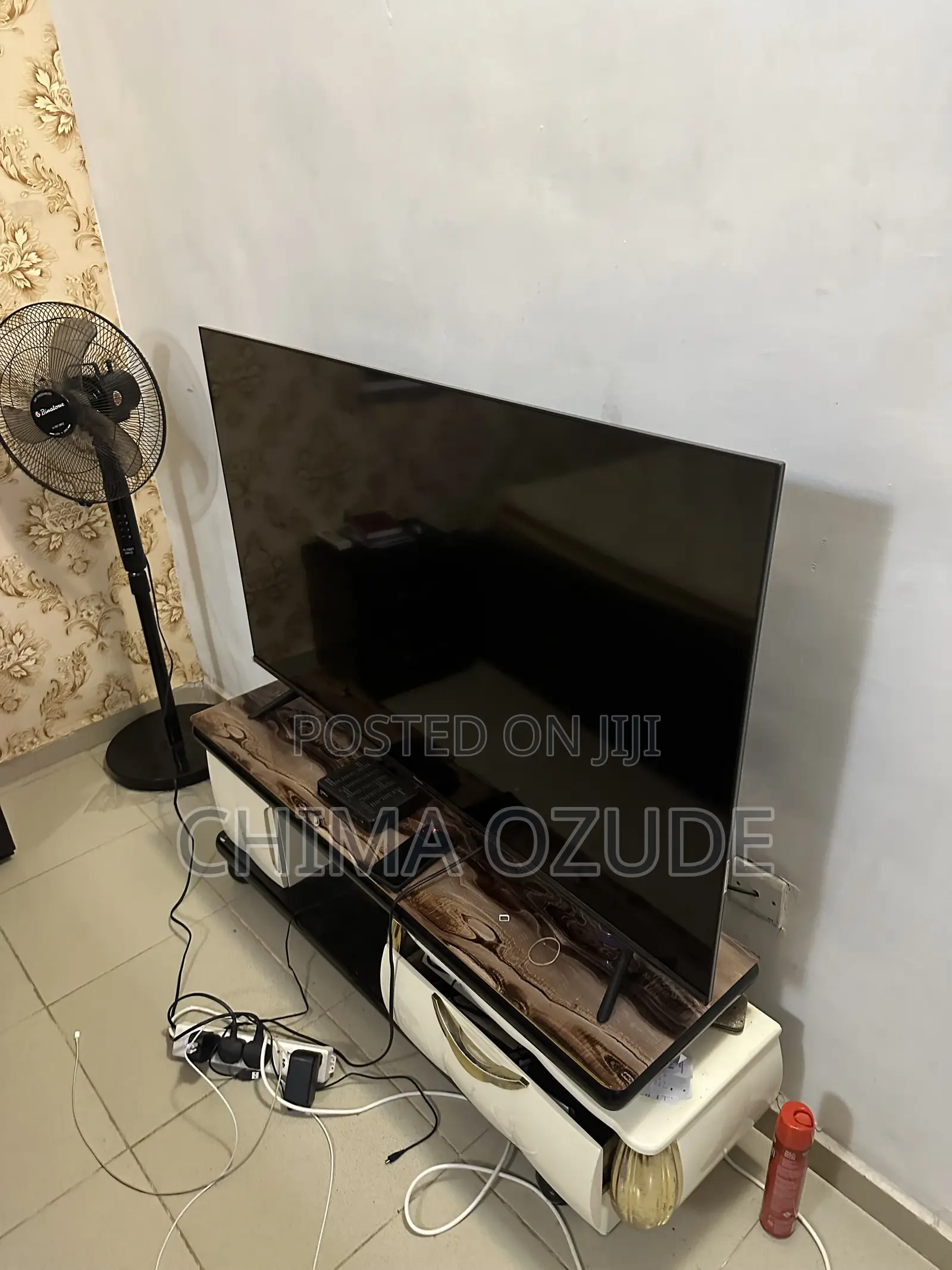 Marble Top TV Console