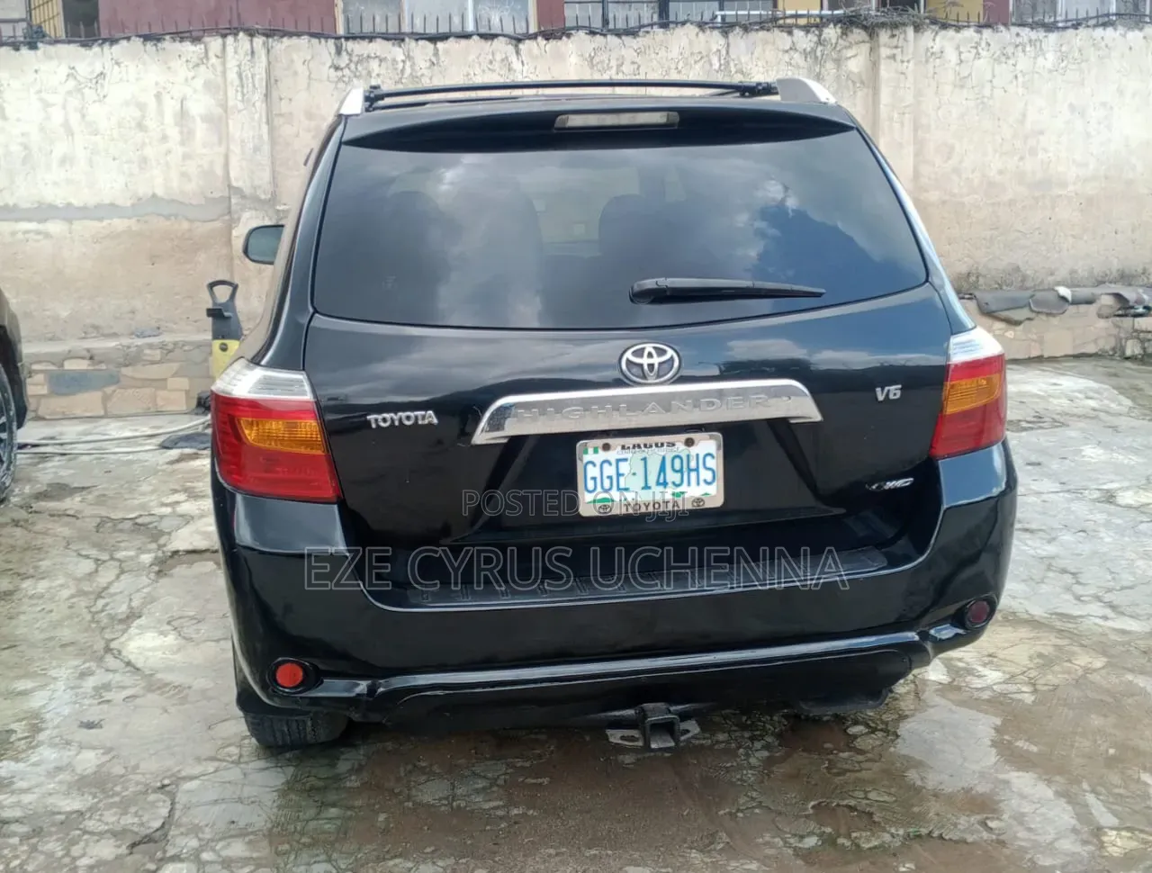 Toyota Highlander 2008 Black