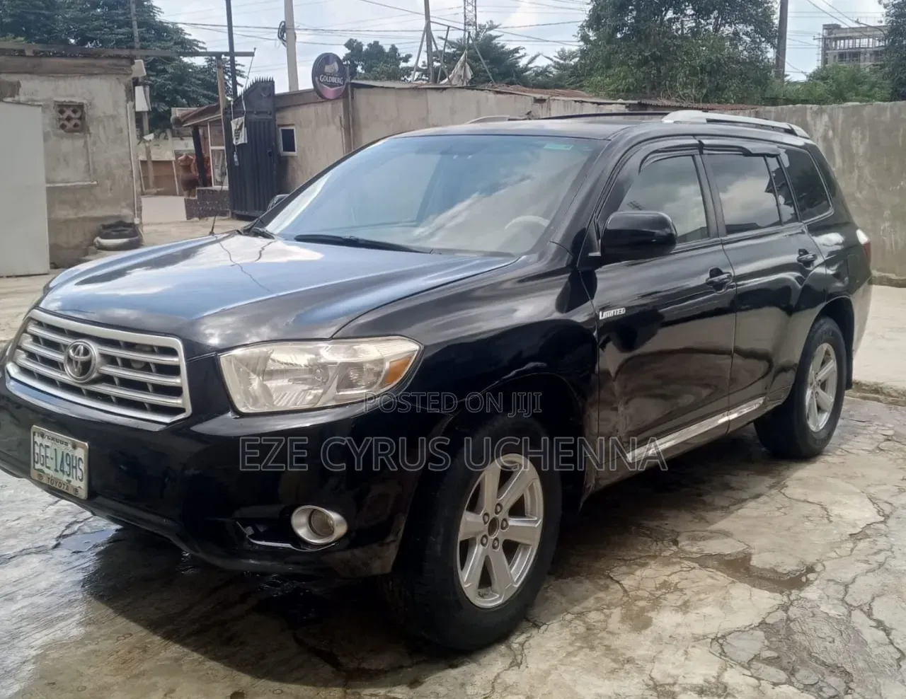 Toyota Highlander 2008 Black