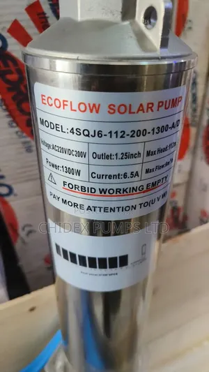 AC/Dc Ecoflow Solar Submersible Pump