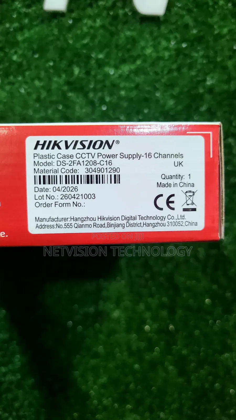 Hikvision 16way Power Supply