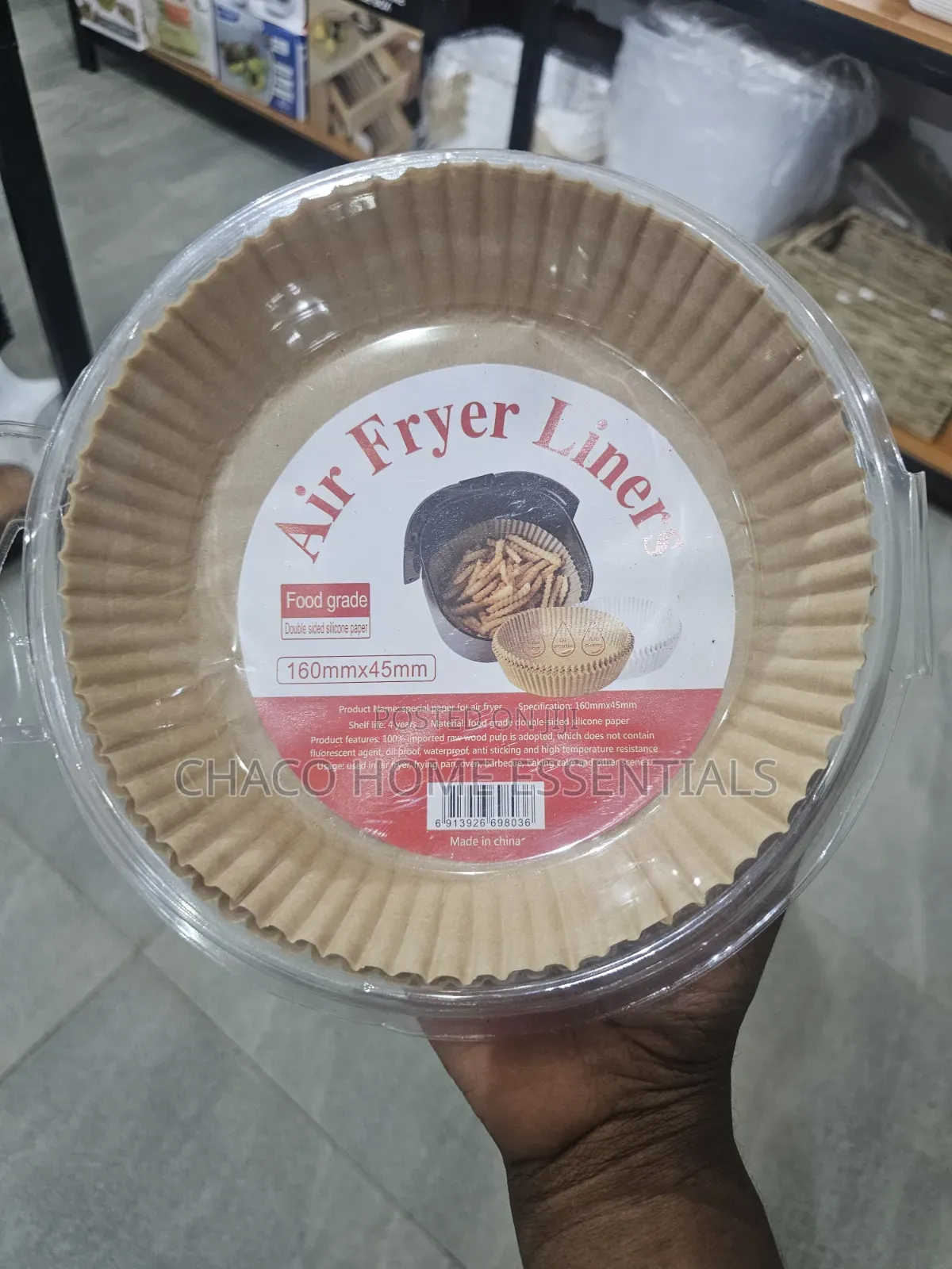 Disposable Round Air Fryer Paper Liners