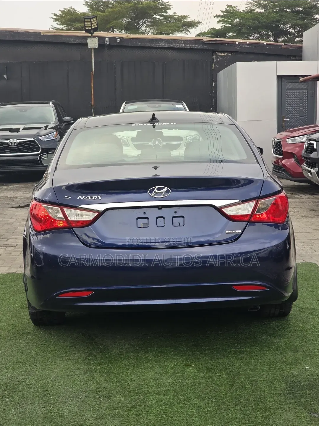Hyundai Sonata 2012 Blue