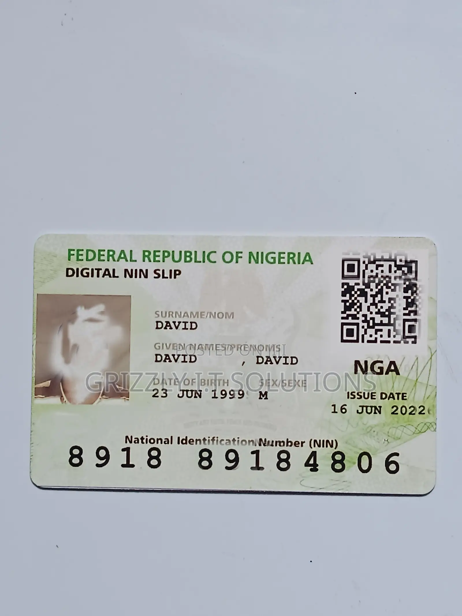 Plastic Id Card Printing and Design