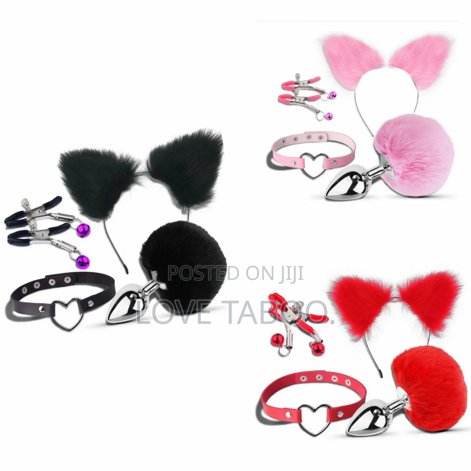 Fluffy Bunny and Accessories Set.
