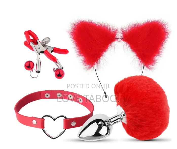 Fluffy Bunny and Accessories Set.