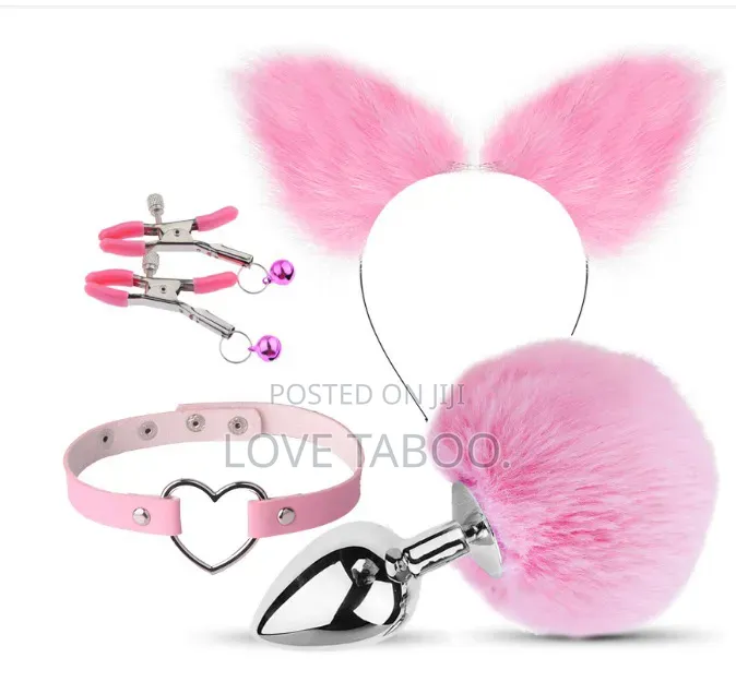 Fluffy Bunny and Accessories Set.