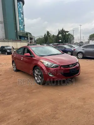 Hyundai Elantra Limited Sedan FWD (1.8L 4cyl 6A) 2013 Red