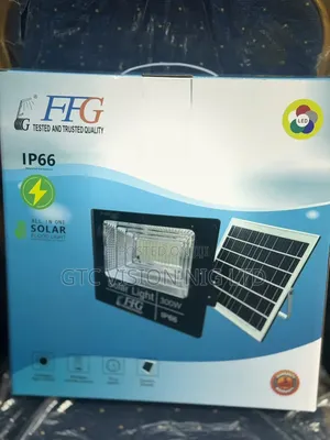 300watts Floodlight With Solar Panel