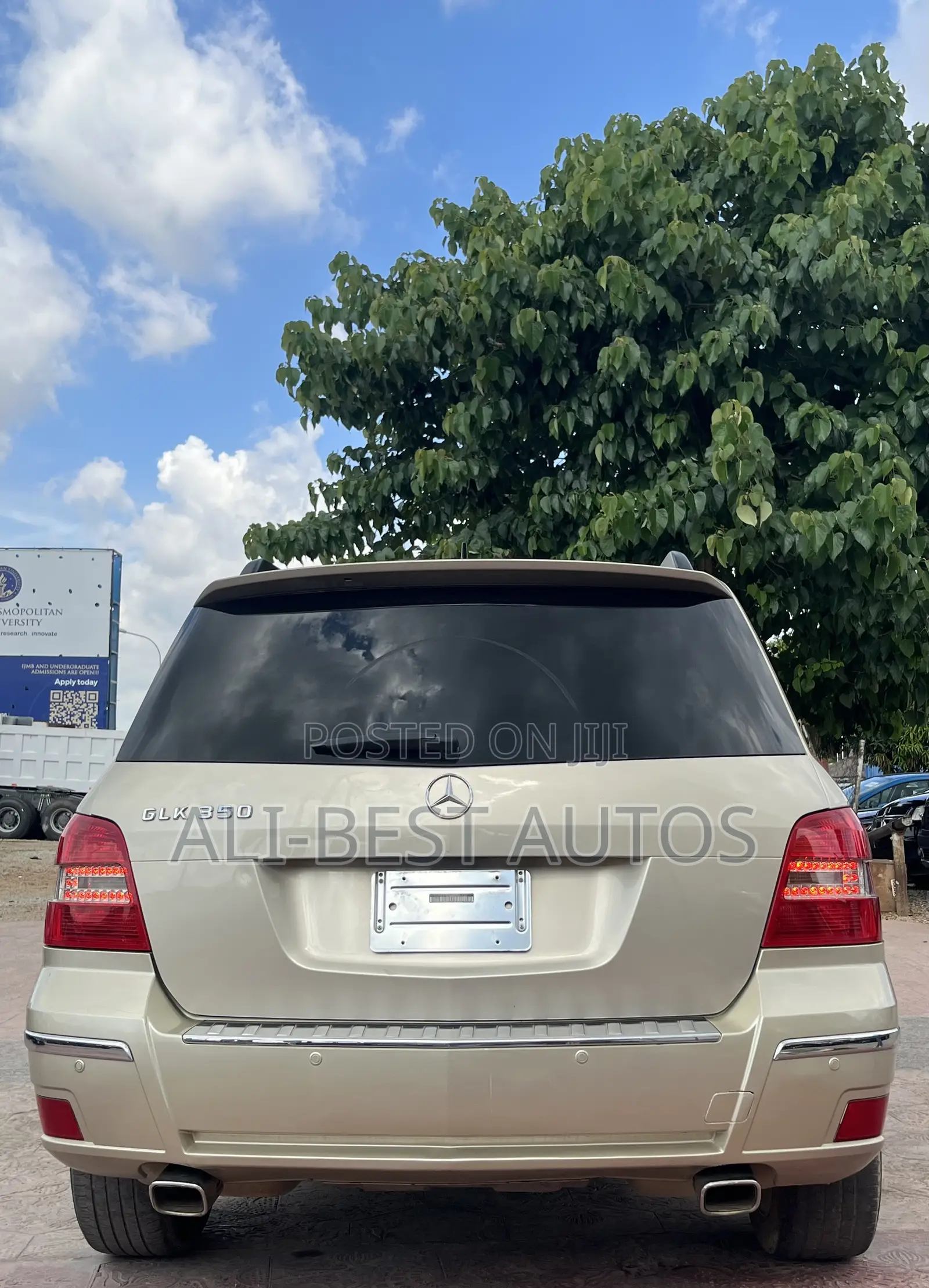 Mercedes-Benz GLK-Class 2012 Gold