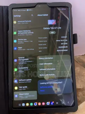 Samsung Galaxy Tab A7 Lite 32 GB Gray