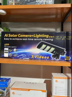 AI Solar Camera and Lighting 2-in-1
