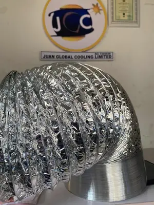 8" Inches Non- Insulated Flexible Duct