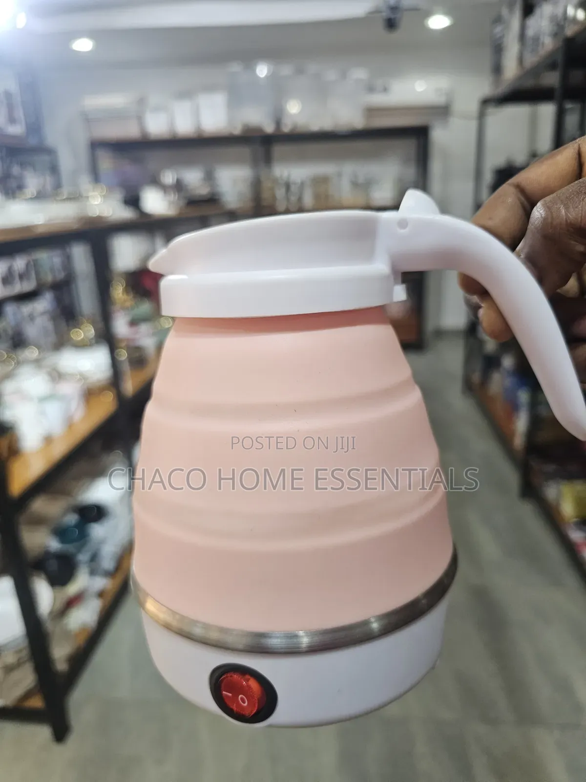 Portable Foldable Travel Electric Kettle - 600ml