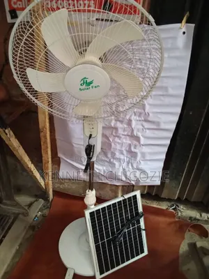 Solar/Electric Rechargeable Fan