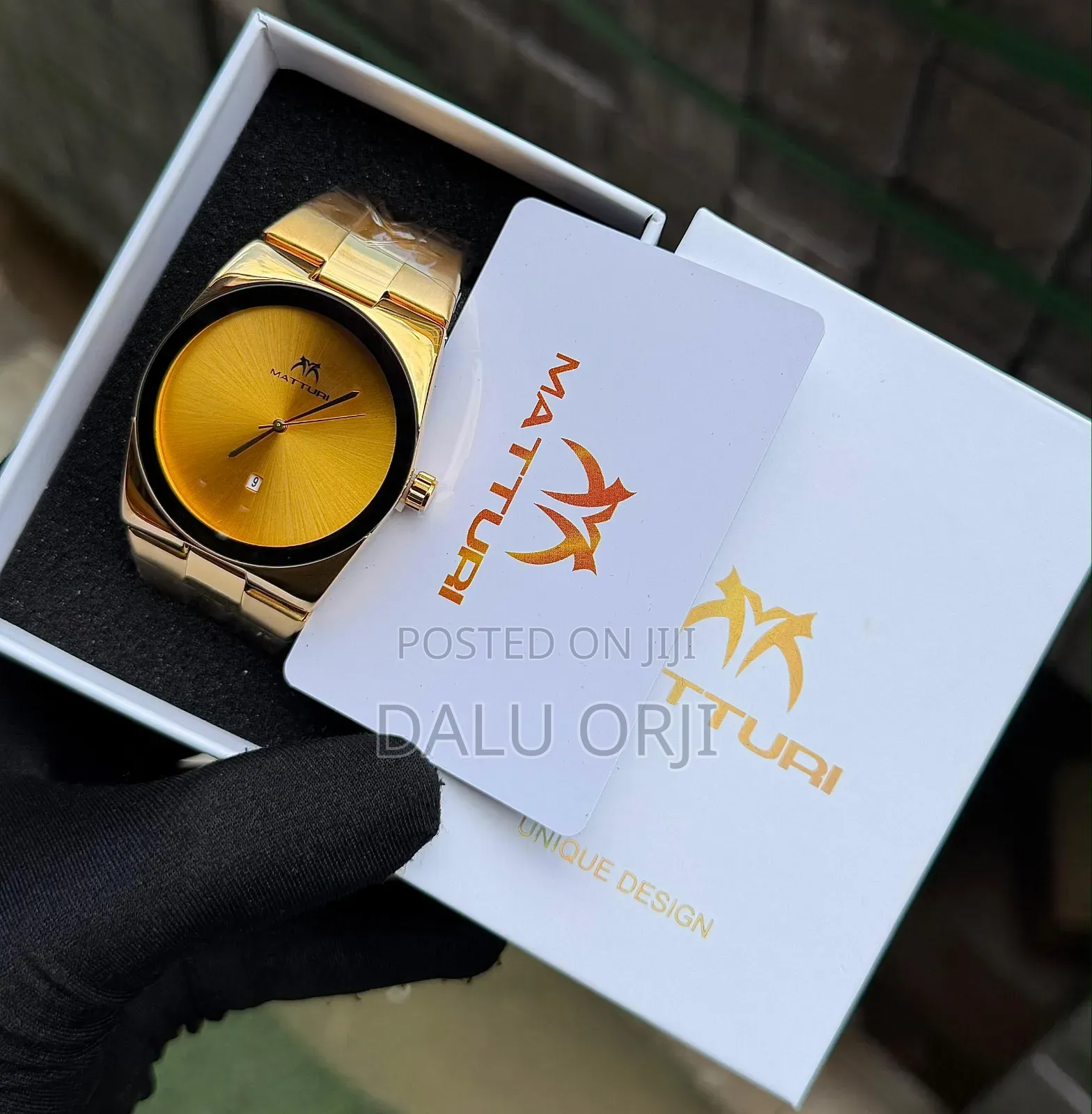 High Quality Matturi Chain Watch