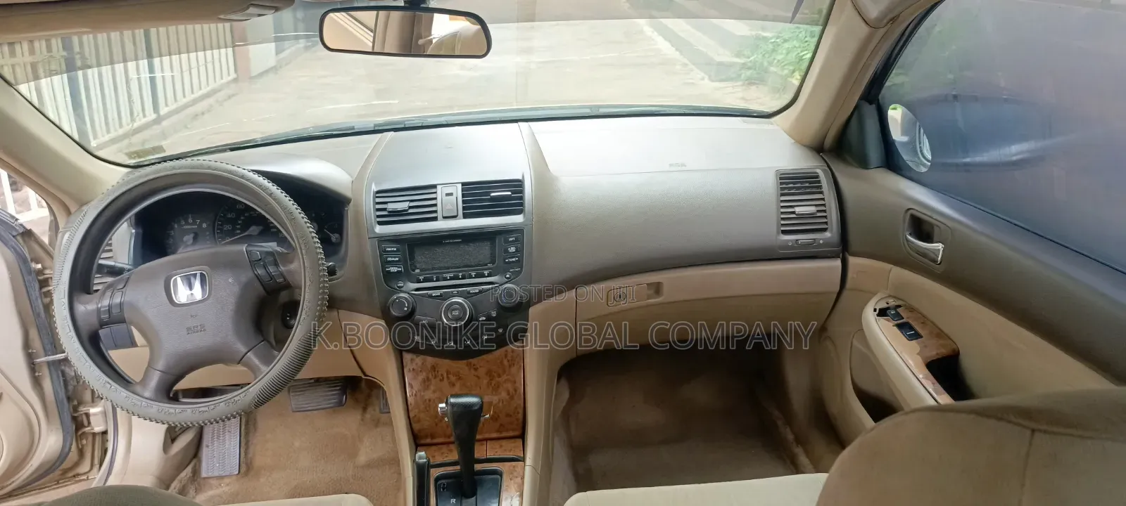 Honda Accord Automatic 2004 Gold