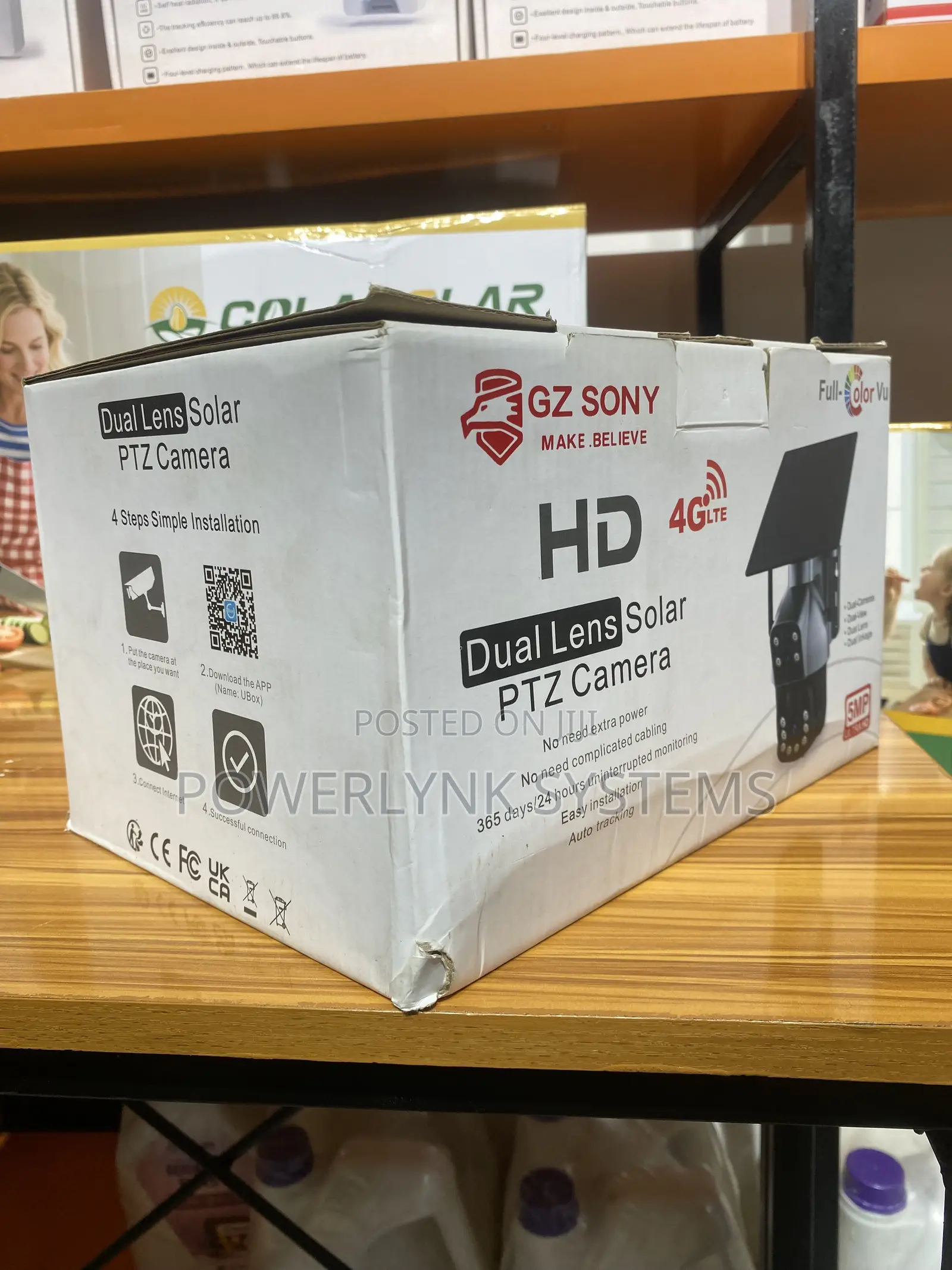 HD Dual Lens SolarCamera