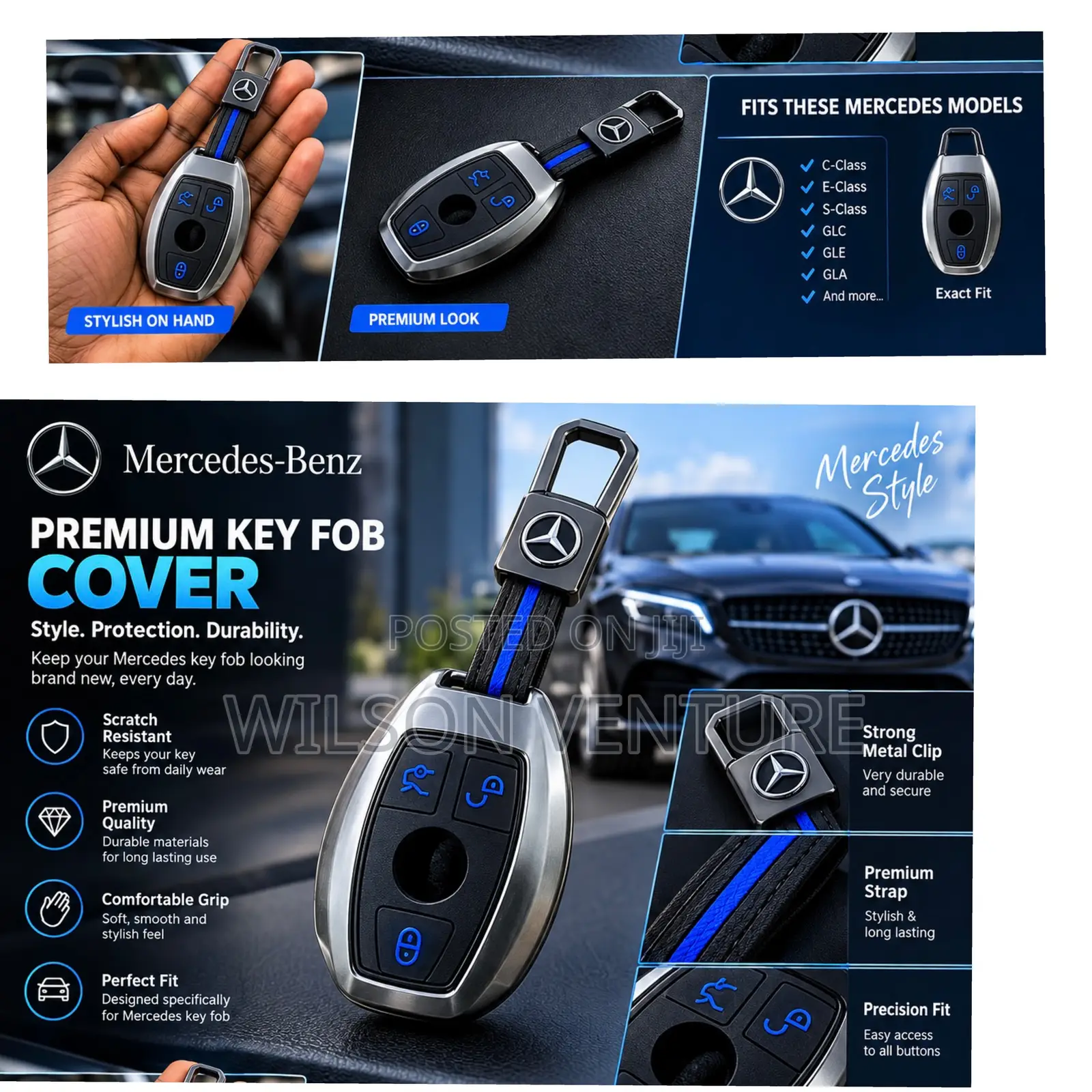 Allow Benz Key Pouch