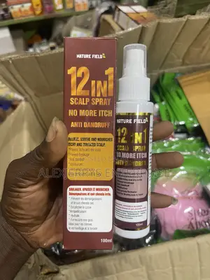 Nature Field 12-in-1 Scalp Spray 100ml – Anti-Dandruff Scalp Care