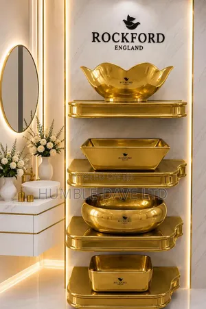 Gold Wash Hand Basin
