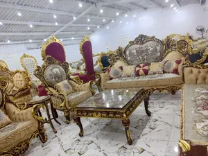 Classic Royal Sofa Chairs by 8-10Seaters Full Set