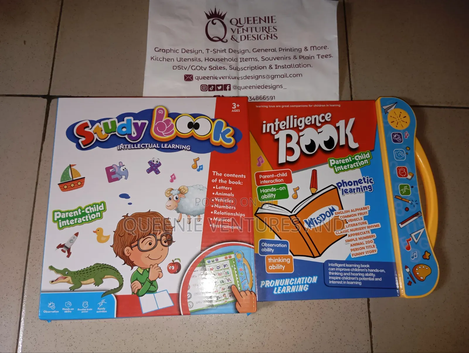 Interactive Intelligence Book for Kids
