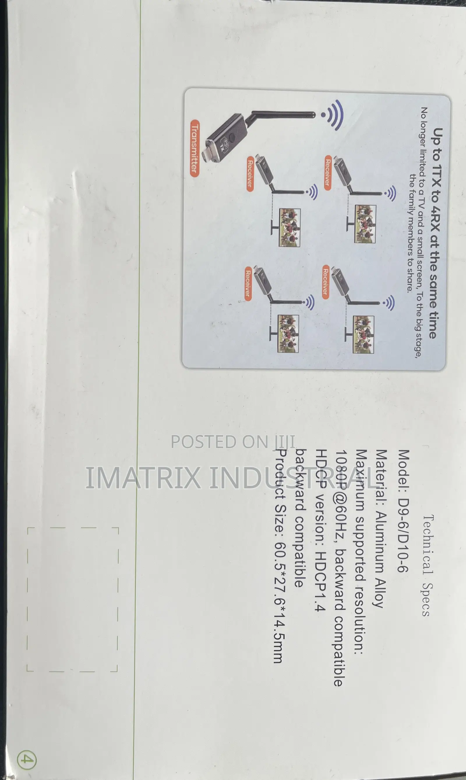 100m and 150m Hdmi Wireless Extender