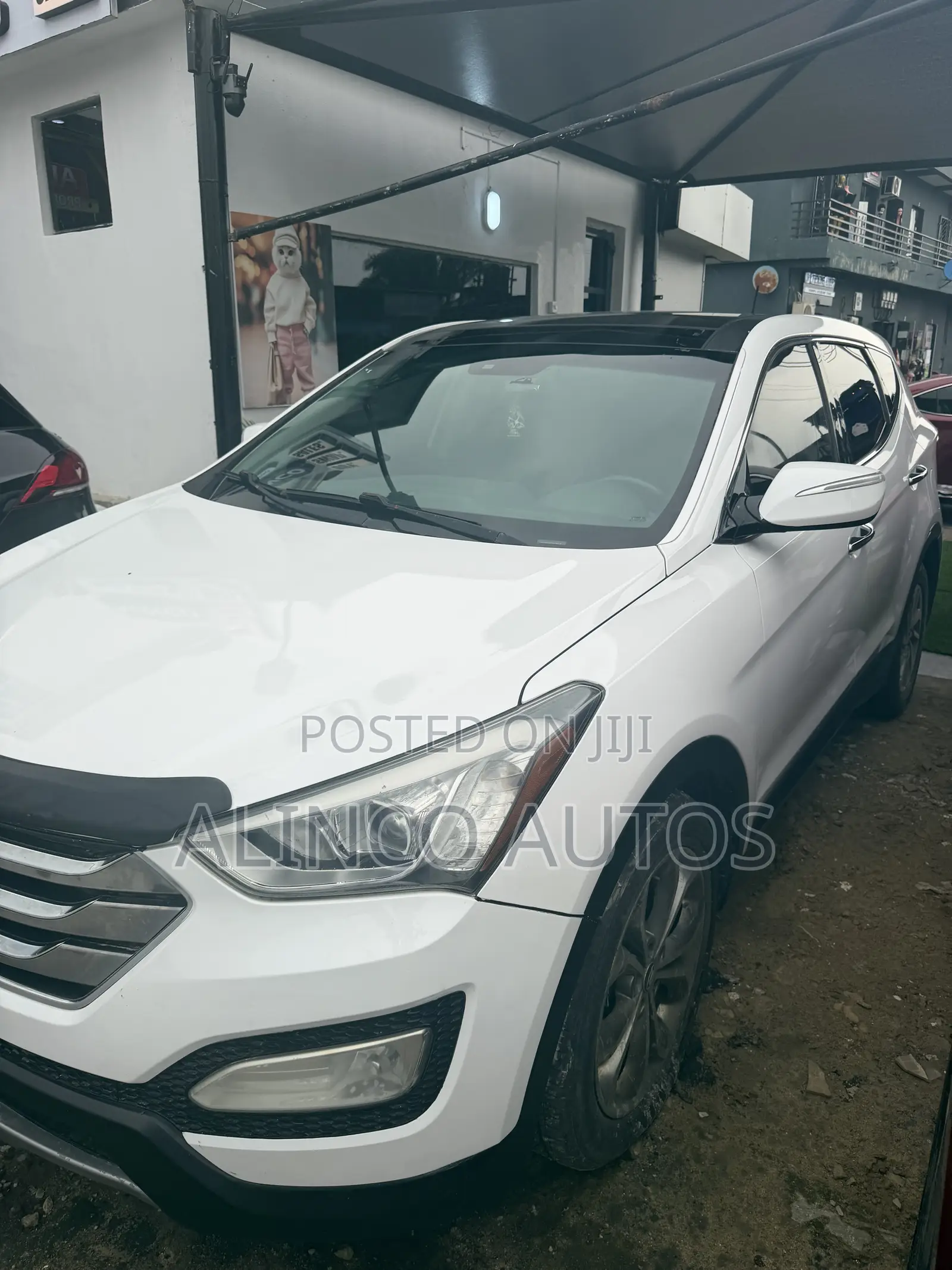 Hyundai Santa Fe 2015 White