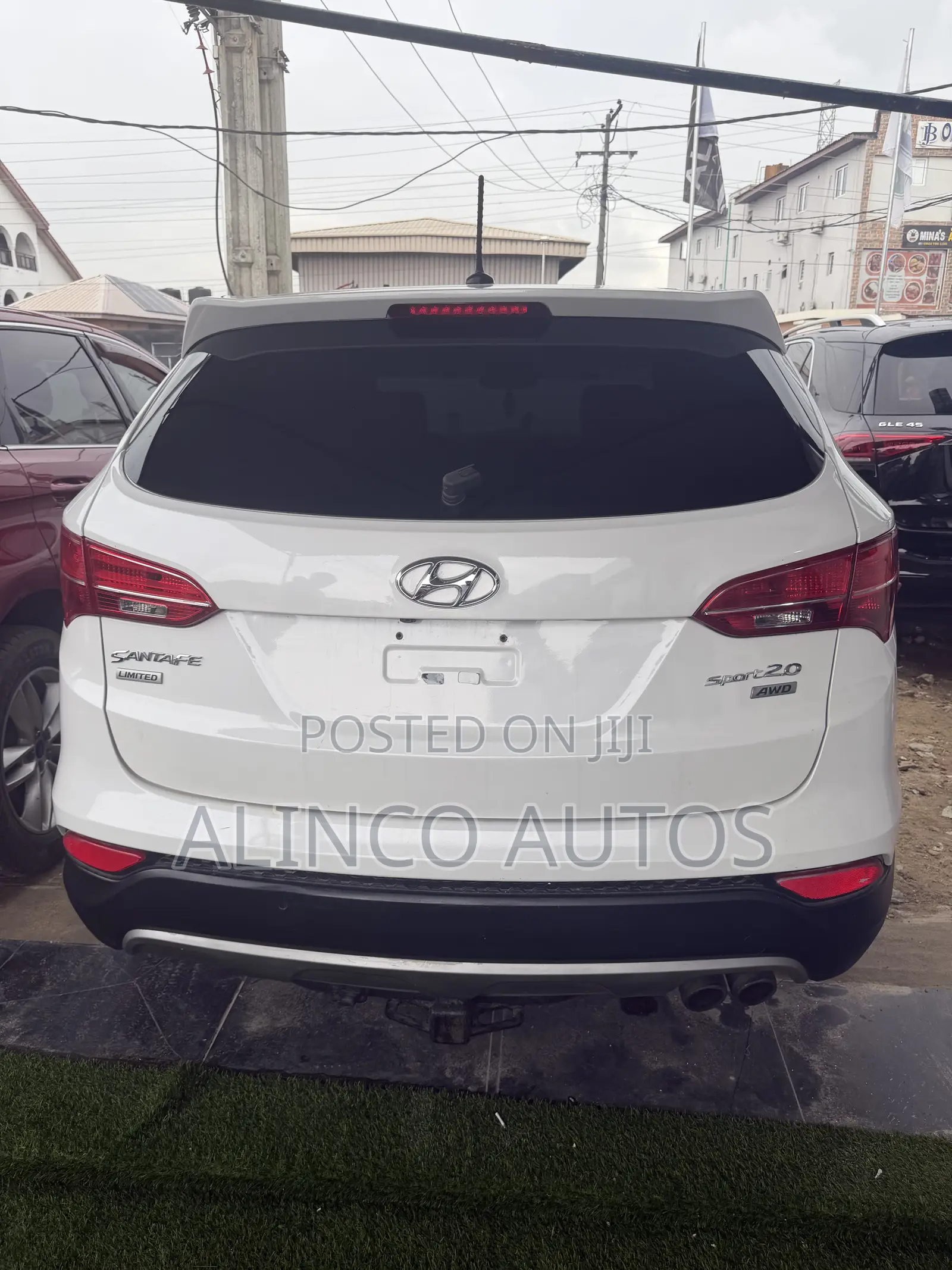 Hyundai Santa Fe 2015 White
