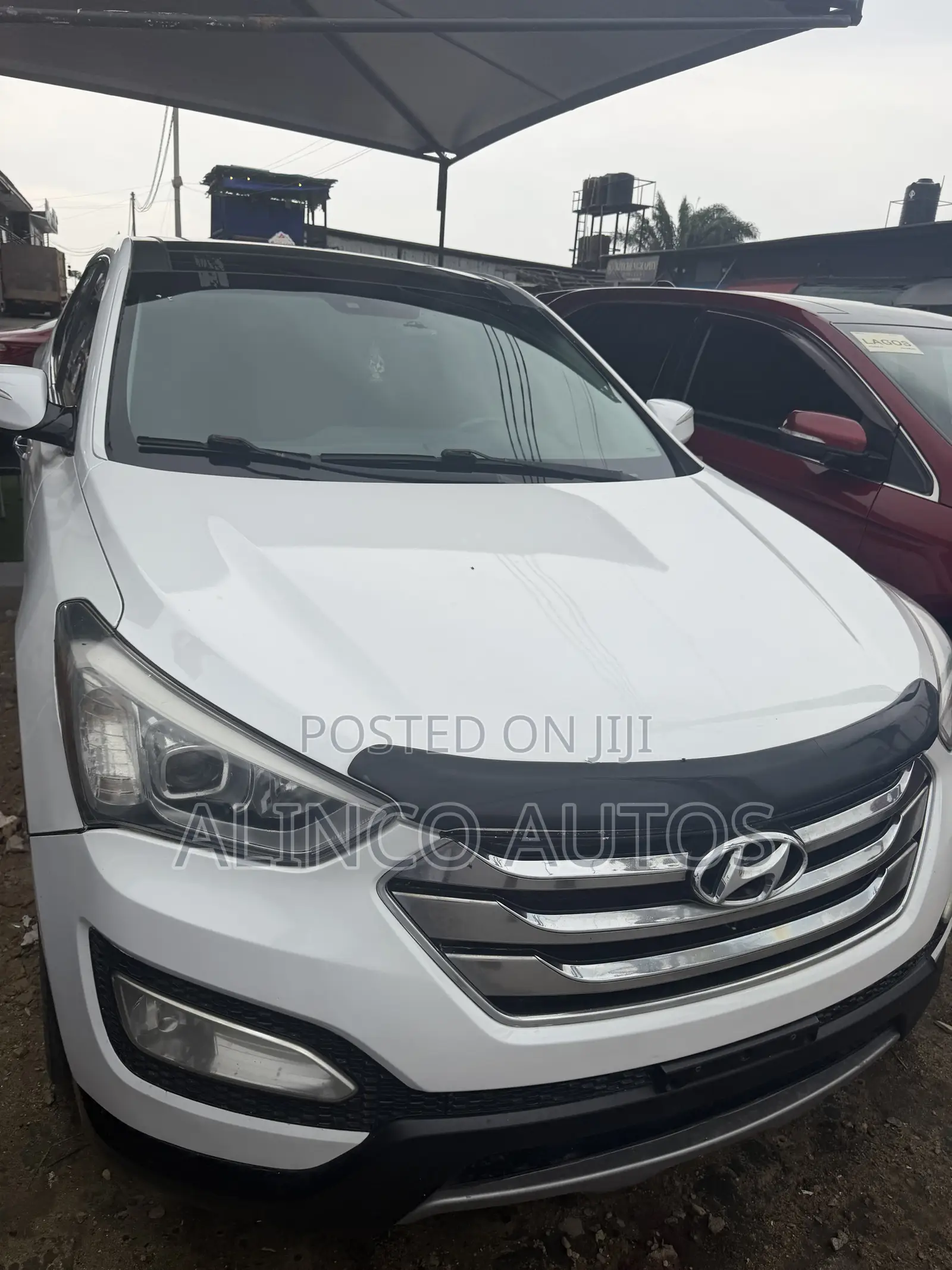 Hyundai Santa Fe 2015 White