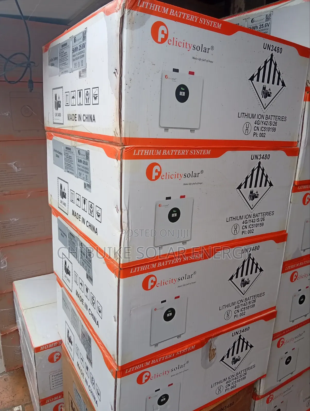 Felicity Solar Battery 5kwh/24v