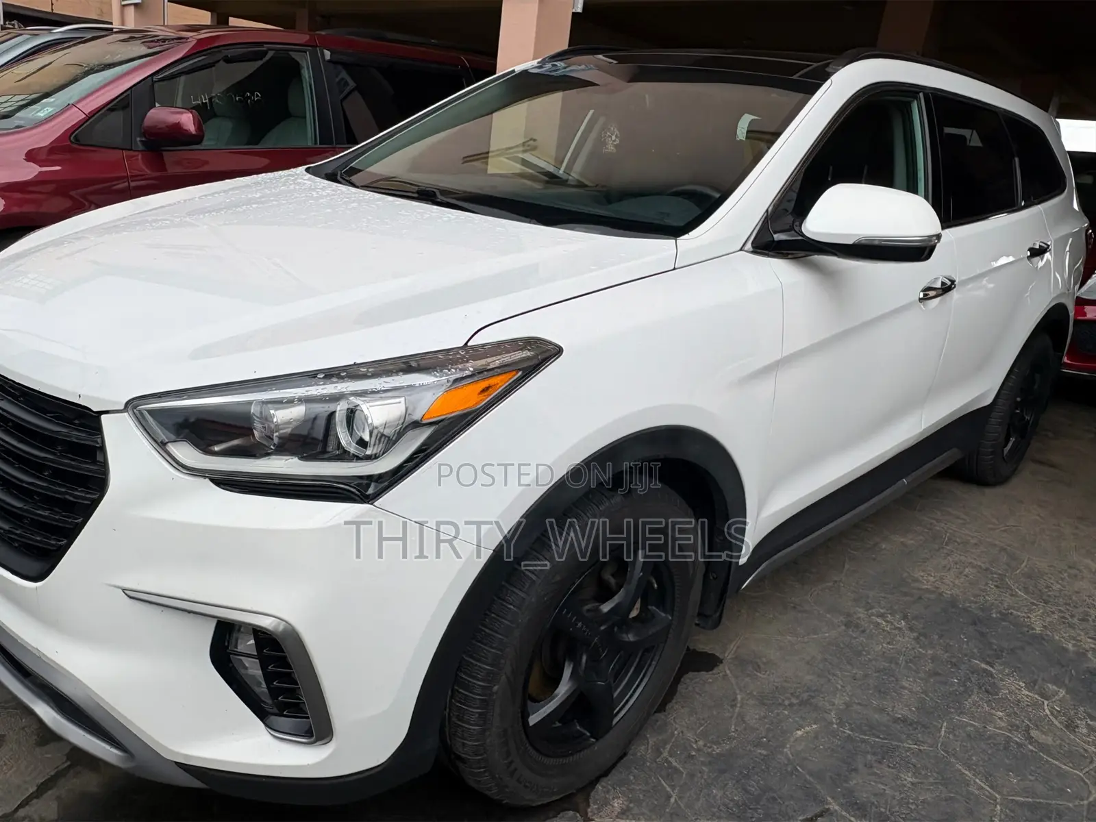 Hyundai Santa Fe 2016 White
