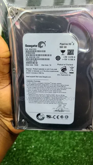 500gb Seagate Surveillance Hard Drive