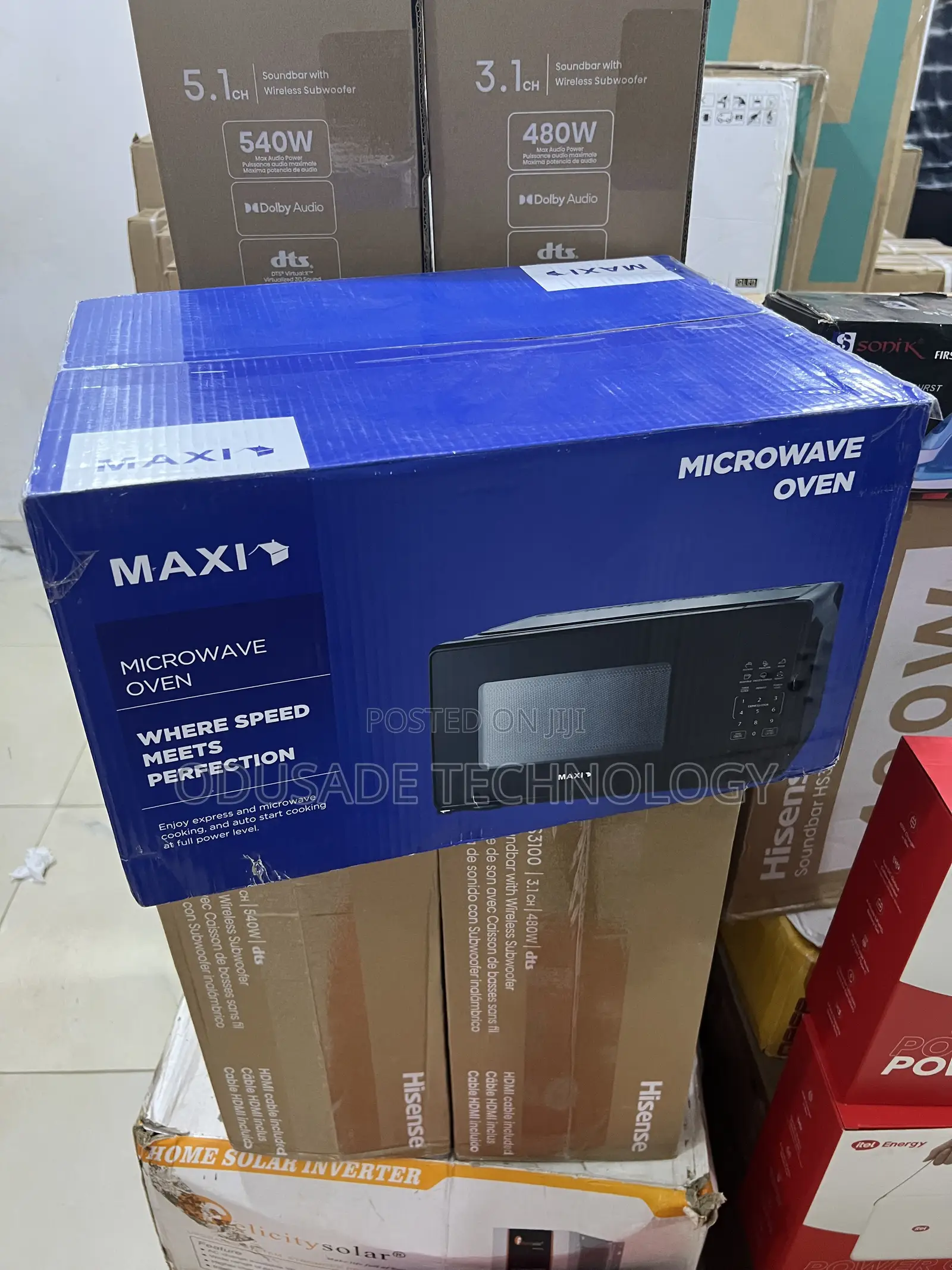 Maxi 20L Digital Microwave – Sleek, Smart Efficient